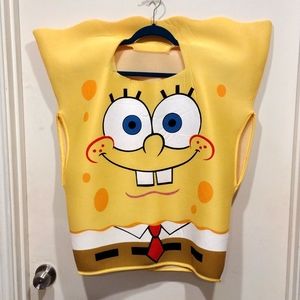 SpongeBob Nickelodeon Rubies Wearable Foam Style Kids Costume Size M- Vintage